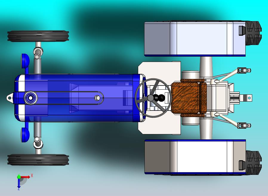 拖拉机tractor-assembly-2 SW STP STL