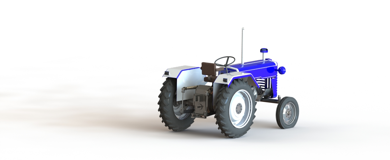 拖拉机tractor-assembly-2 SW STP STL
