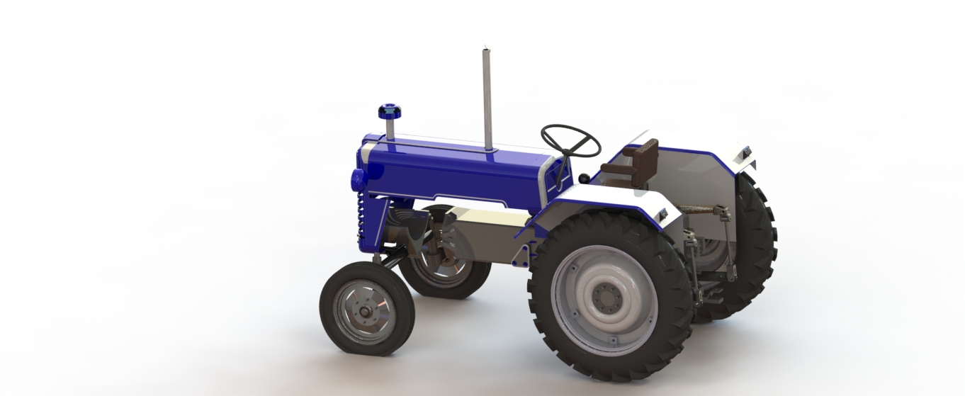 拖拉机tractor-assembly-2 SW STP STL