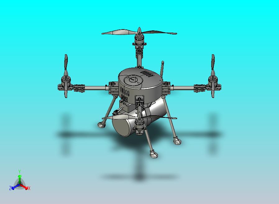 垂直起降四旋翼飞行器