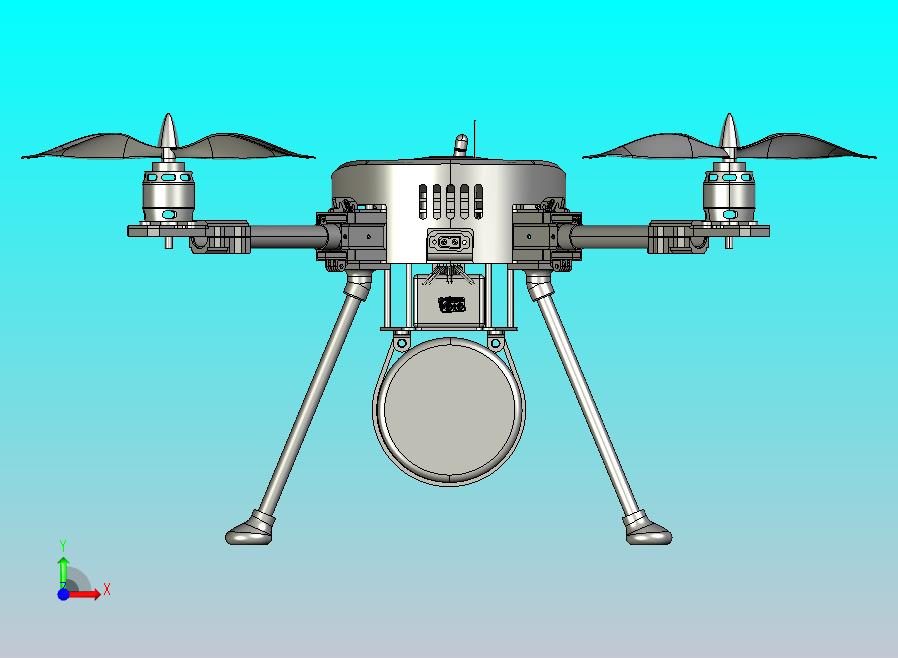 垂直起降四旋翼飞行器