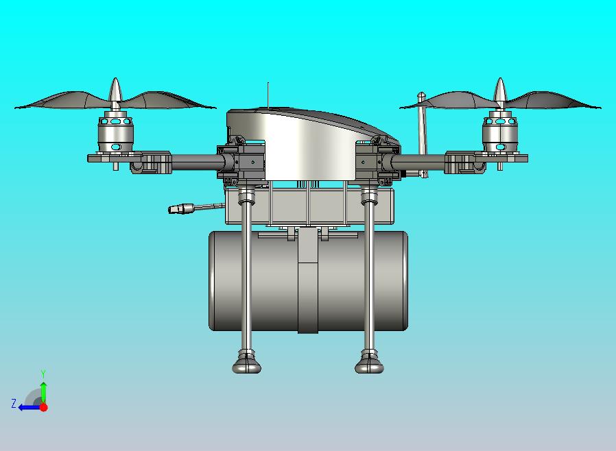 垂直起降四旋翼飞行器