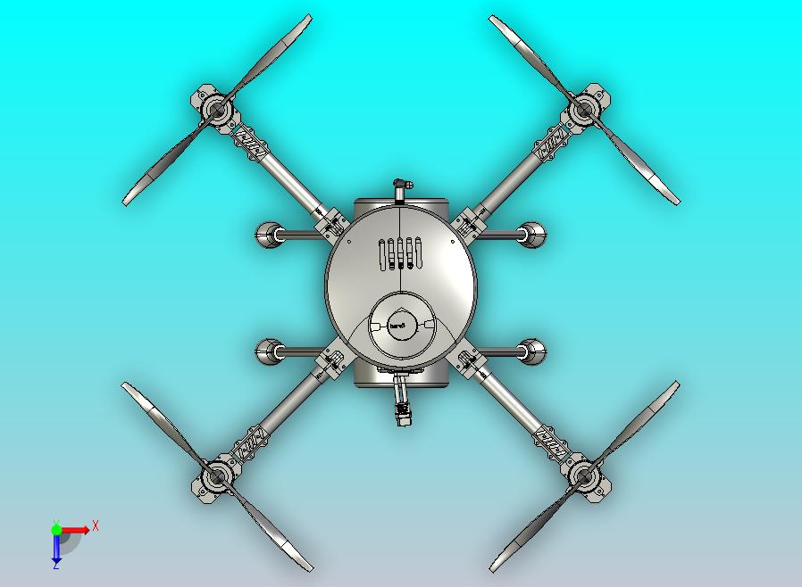 垂直起降四旋翼飞行器