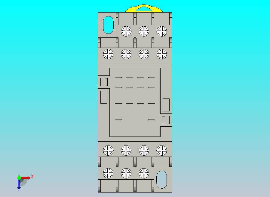 继电器14脚插座