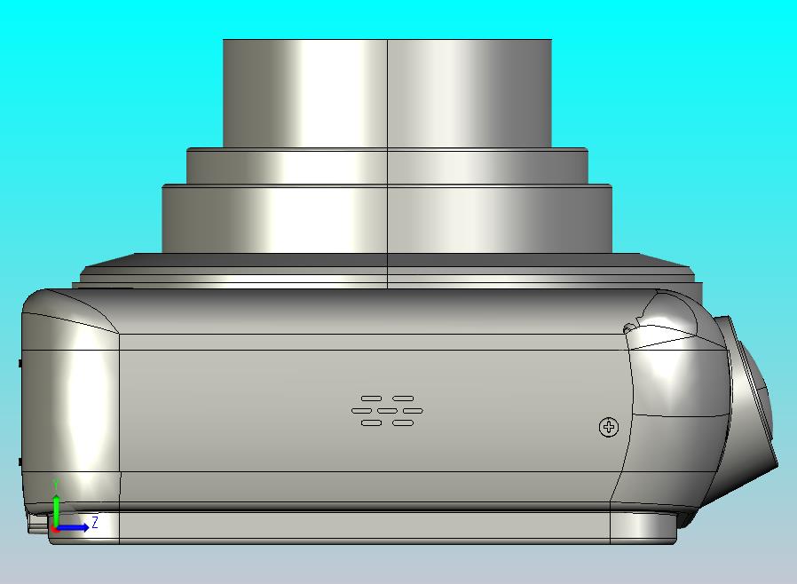 数码相机proe模型