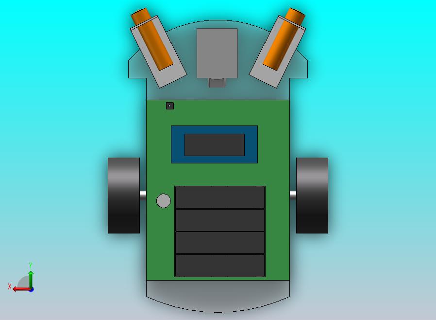 双电机三轮小车