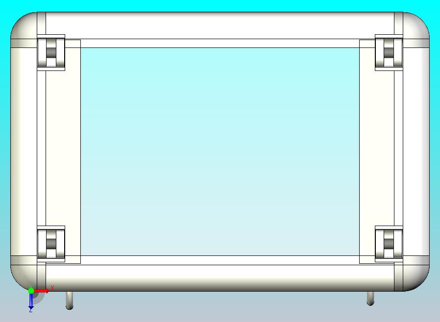 玻璃钢垂直橱窗