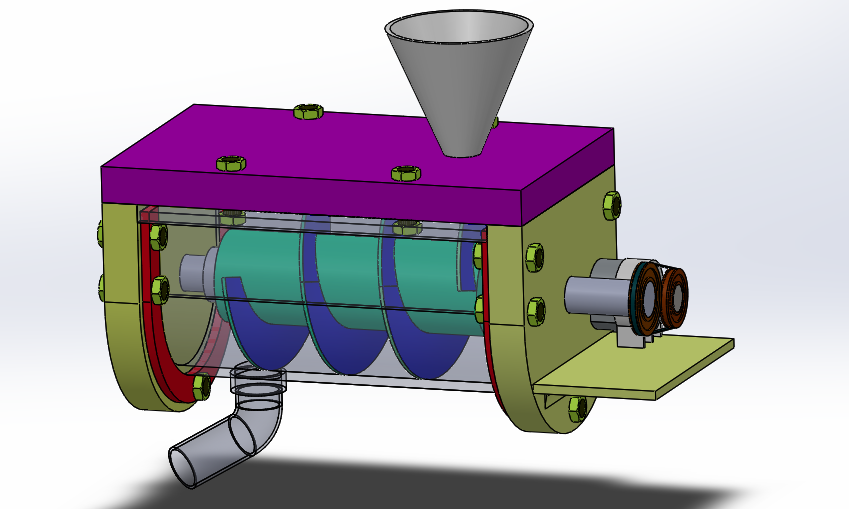 螺旋输送机系统