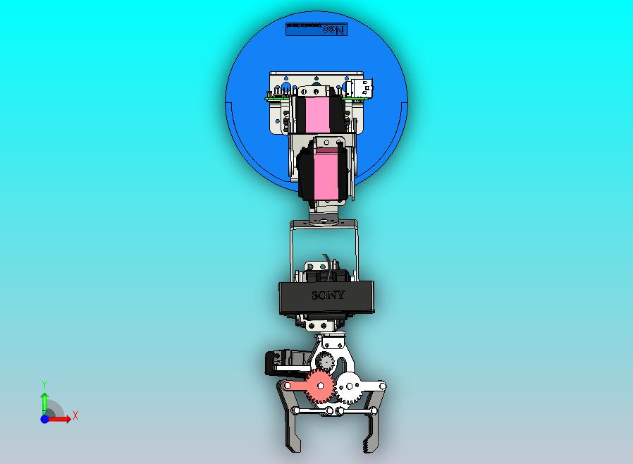 伺服电机驱动机械臂