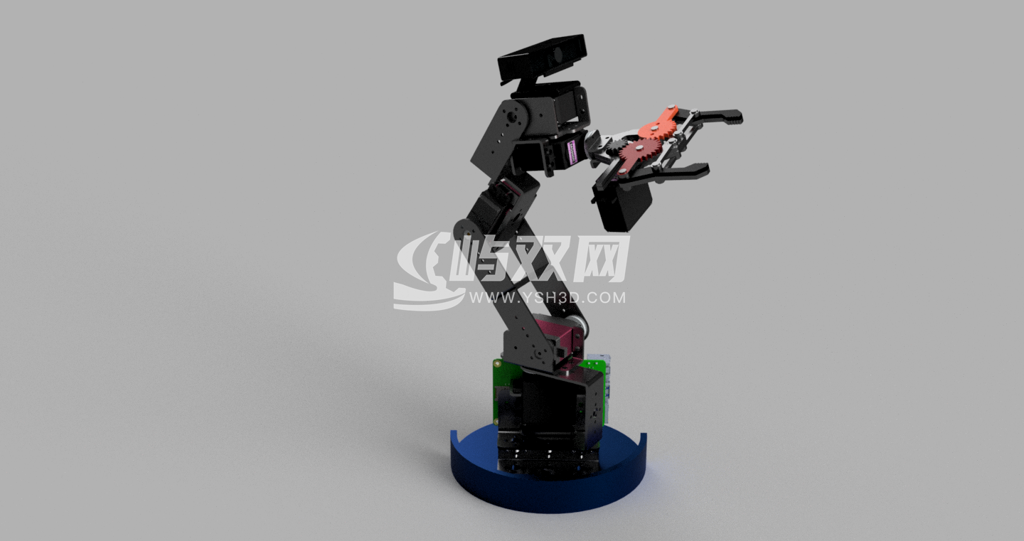 伺服电机驱动机械臂