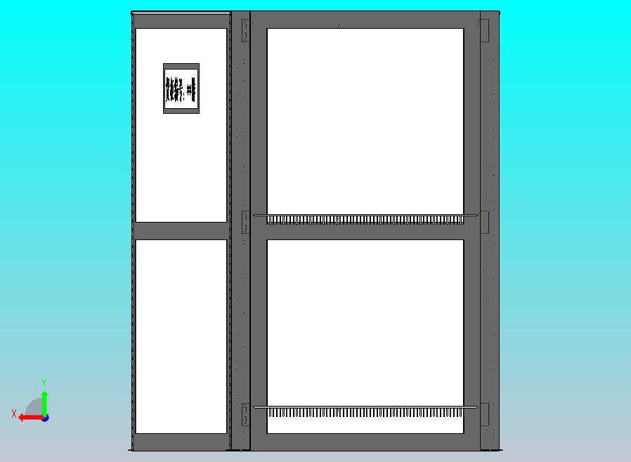 仓储玻璃存储柜