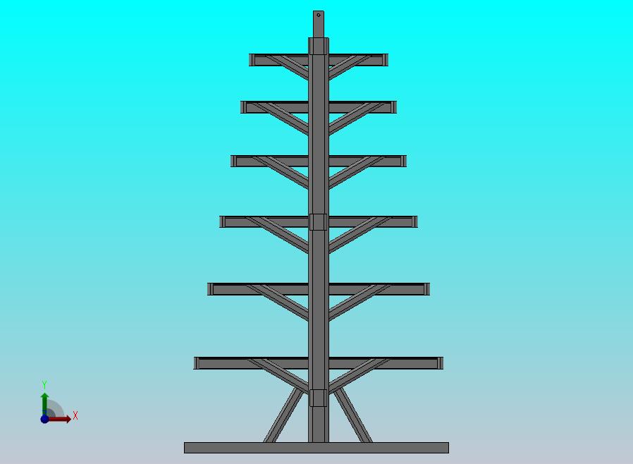 多层悬臂货架
