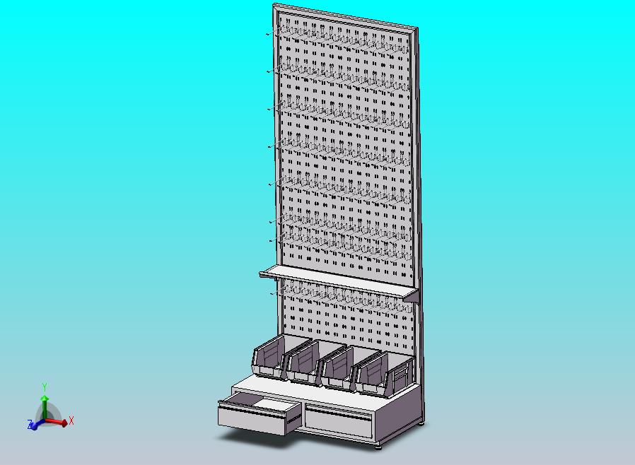 商店五金小件展示架