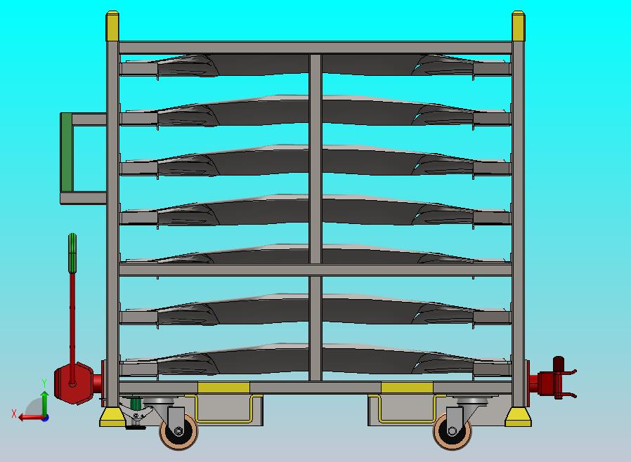 汽车配件周转车