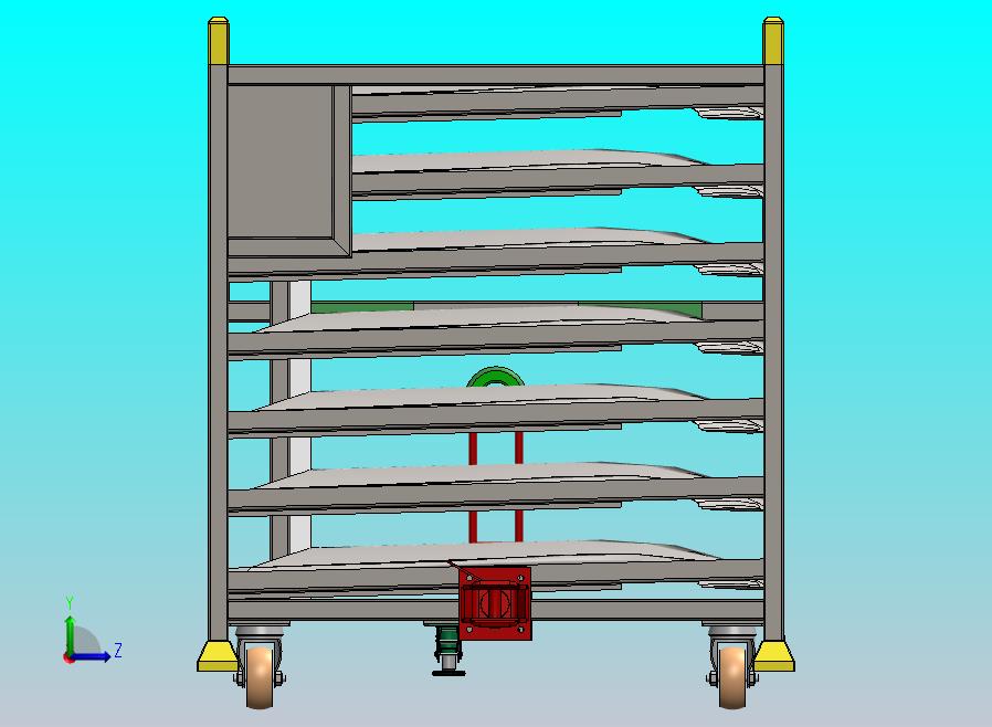 汽车配件周转车