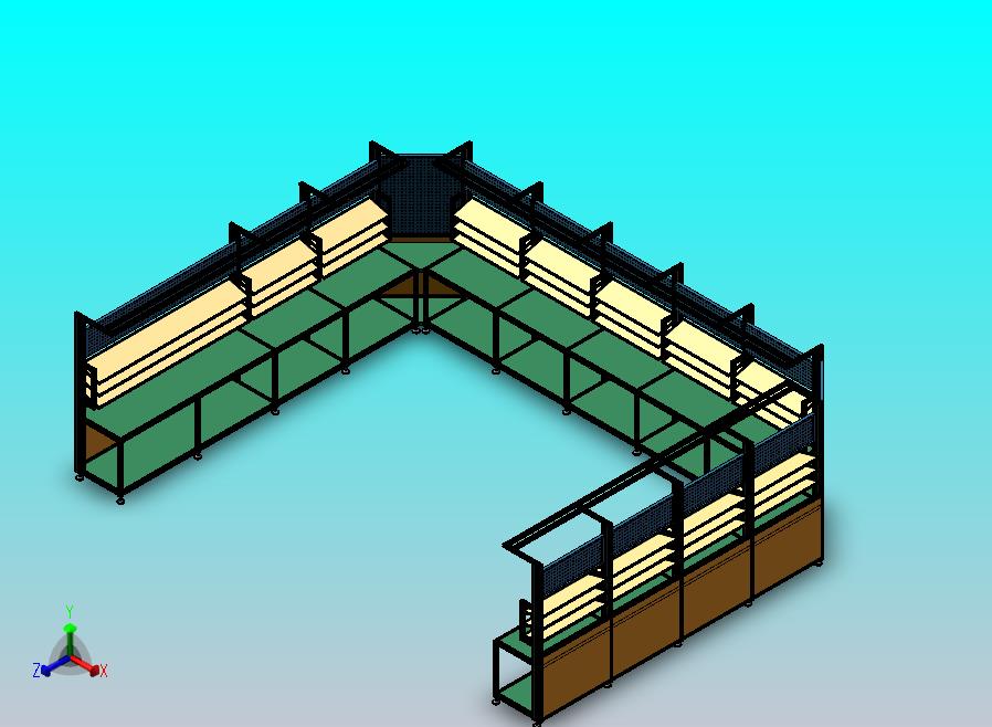 铝型材工作台1