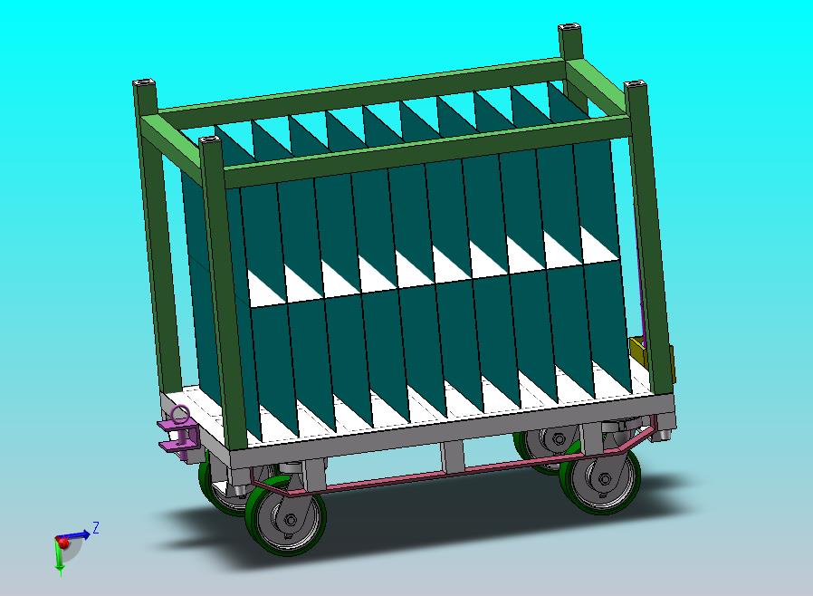牵引小车