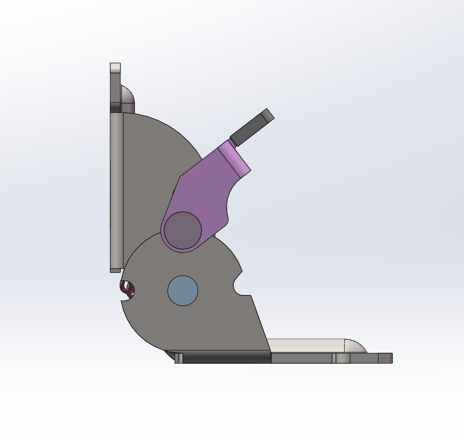 180度折0度自锁铰链合页