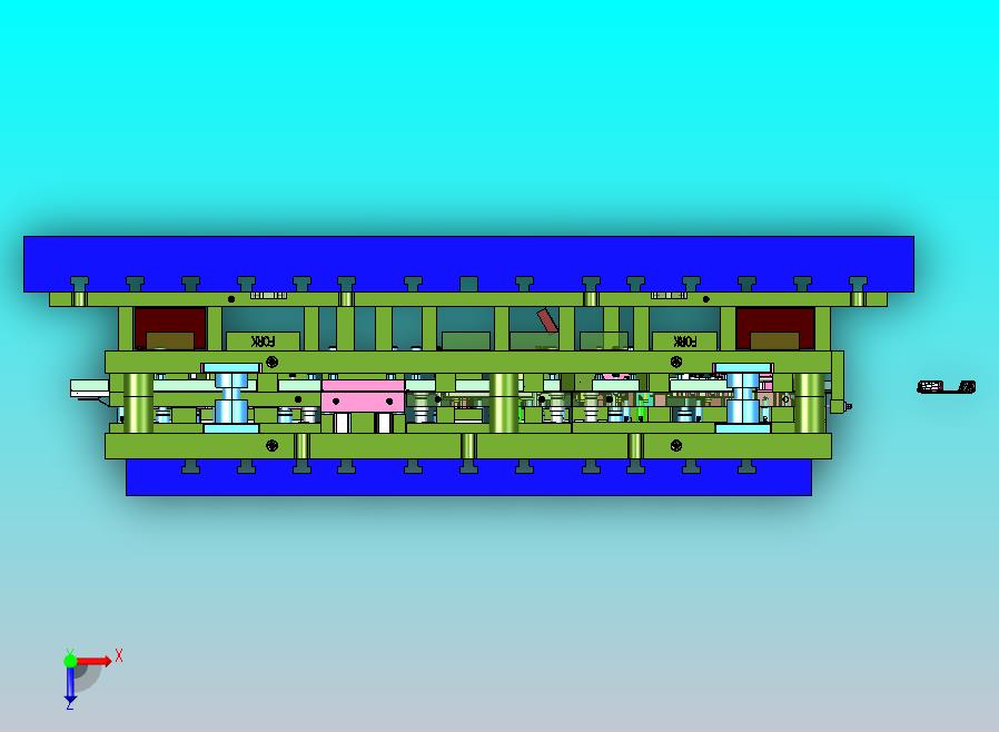 电器锁紧件模具设计