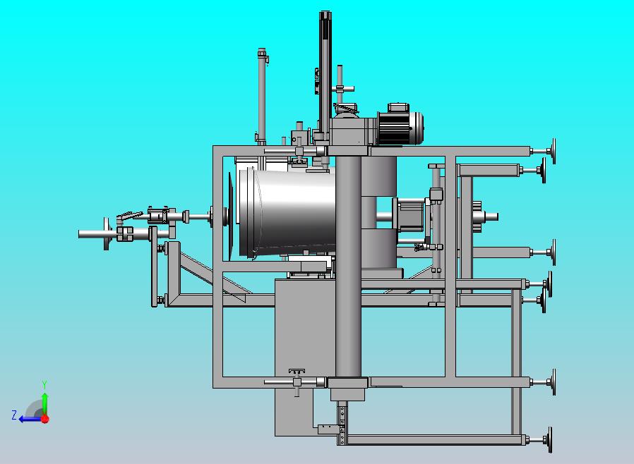 包装桶盖旋压贴标生产线
