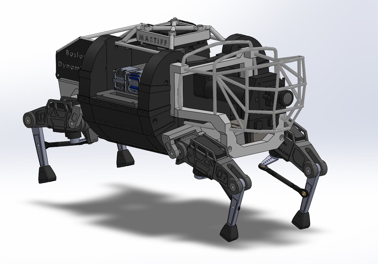 迷你机器狗波士顿动力 LS3”