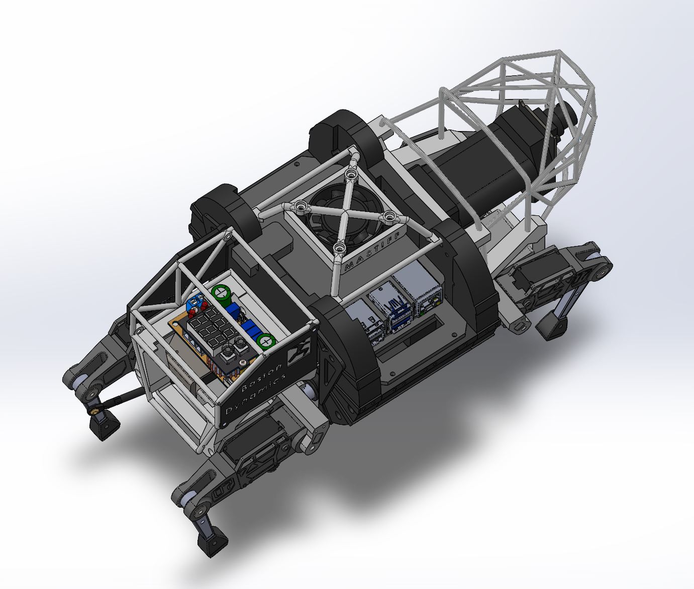 迷你机器狗波士顿动力 LS3”