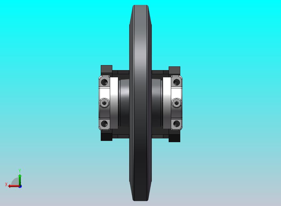 IC70R导向轮总成 载重7吨履带车用