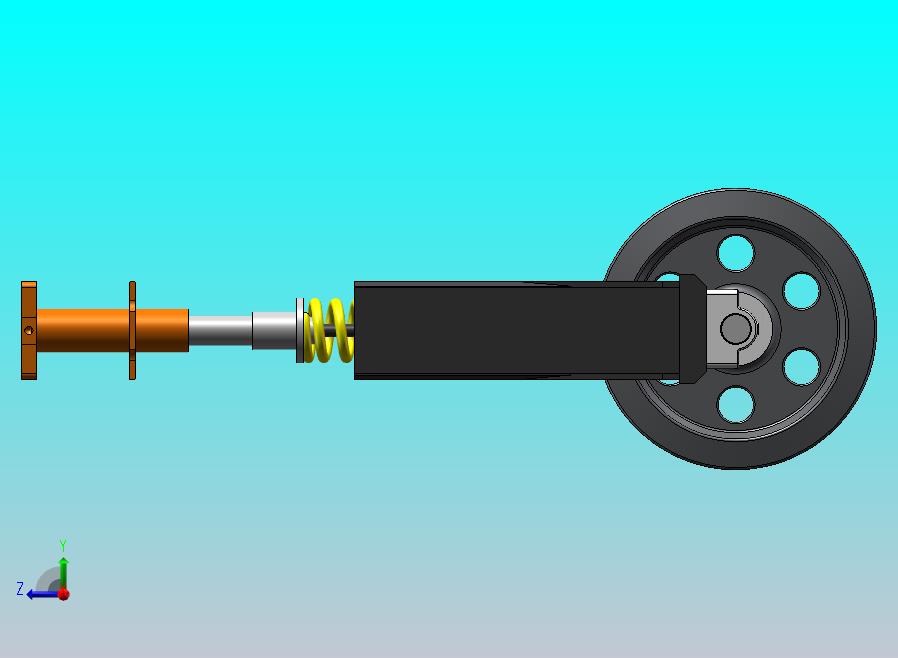 IC70R导向轮总成 载重7吨履带车用