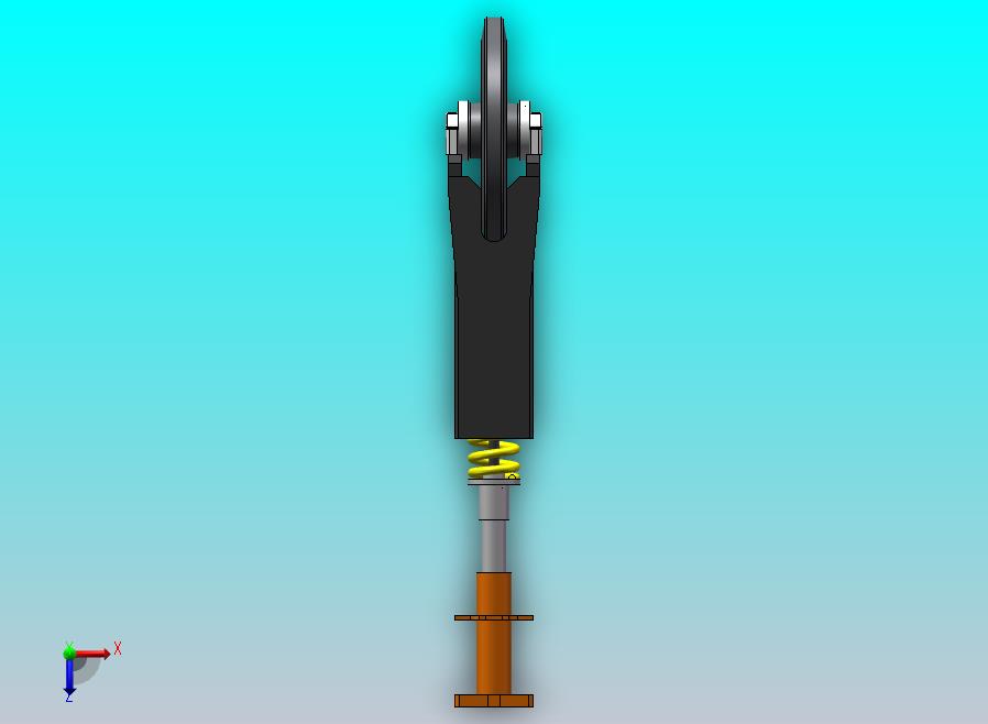 IC70R导向轮总成 载重7吨履带车用