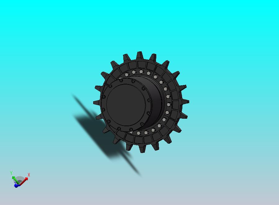 IC70R行走马达履带驱动  载重7吨履带车用