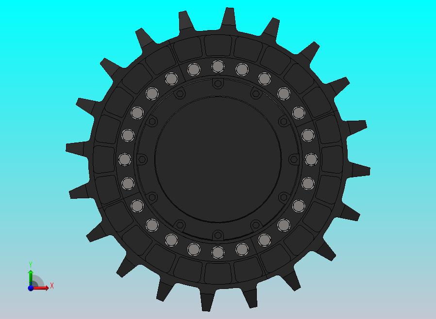 IC70R行走马达履带驱动  载重7吨履带车用