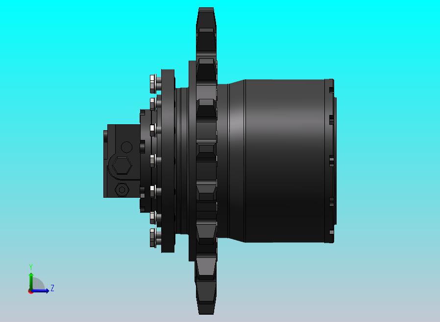 IC70R行走马达履带驱动  载重7吨履带车用