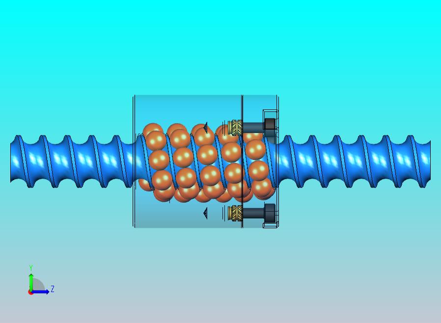3d打印滚珠丝杠滑轨