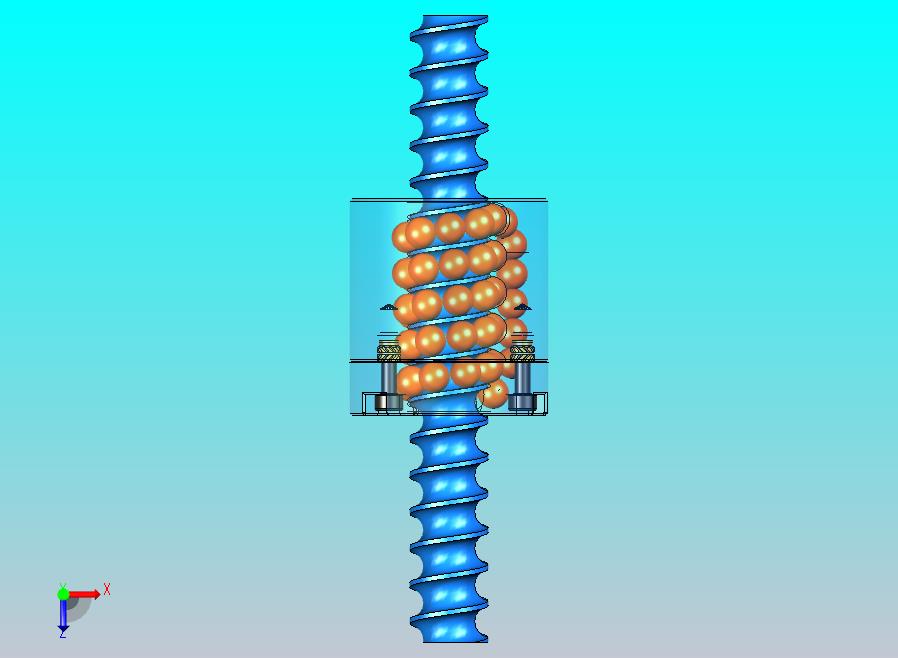 3d打印滚珠丝杠滑轨