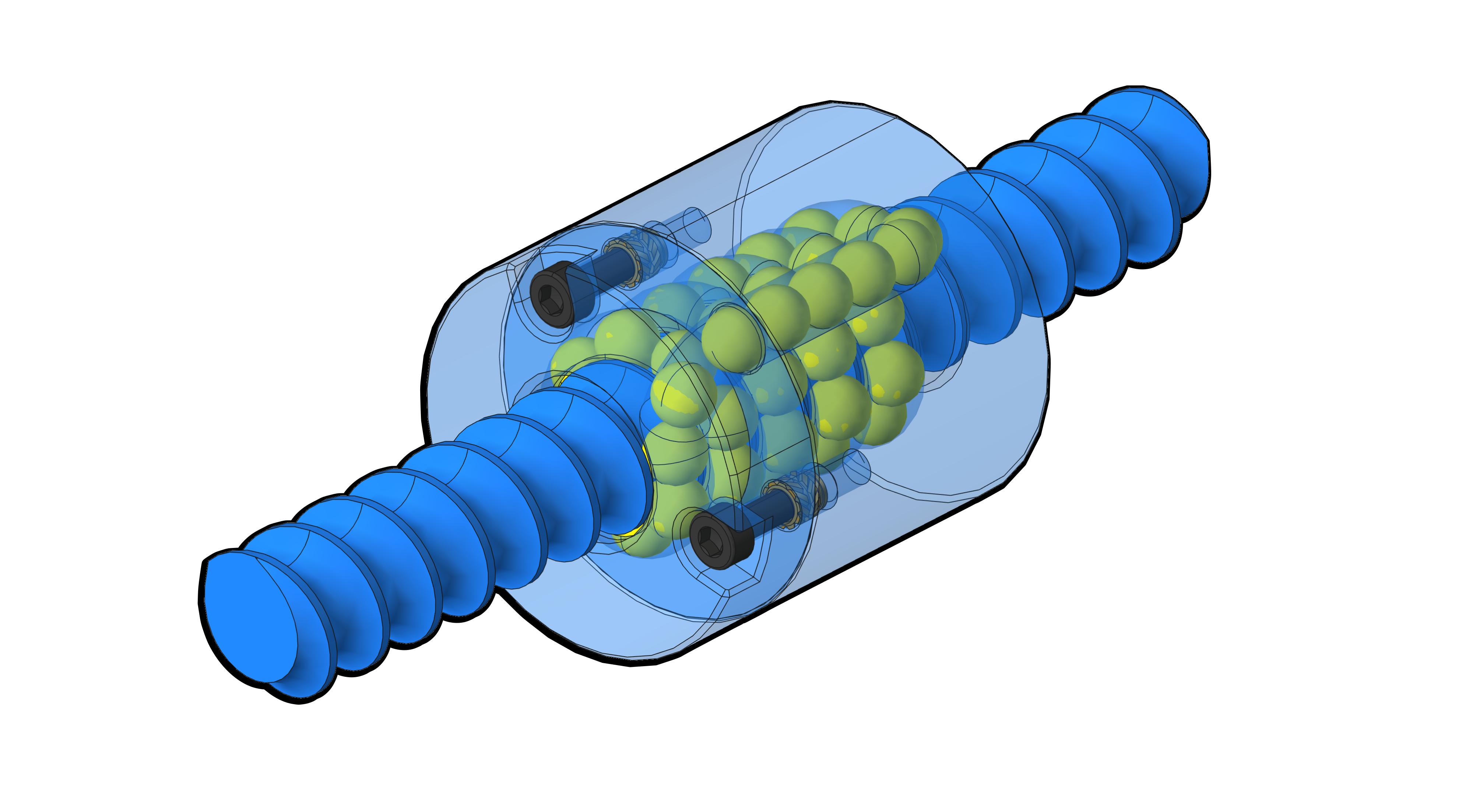3d打印滚珠丝杠滑轨