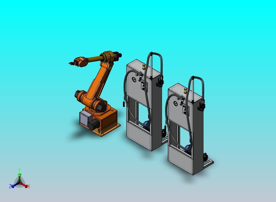 自动加油机械臂结构设计