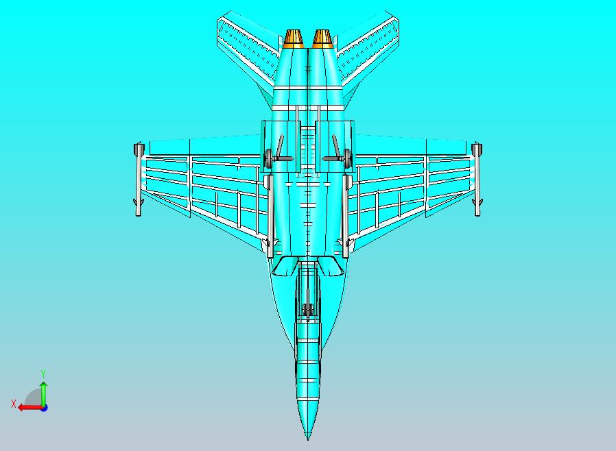 美国海军 F-18E 战斗机_攻击机