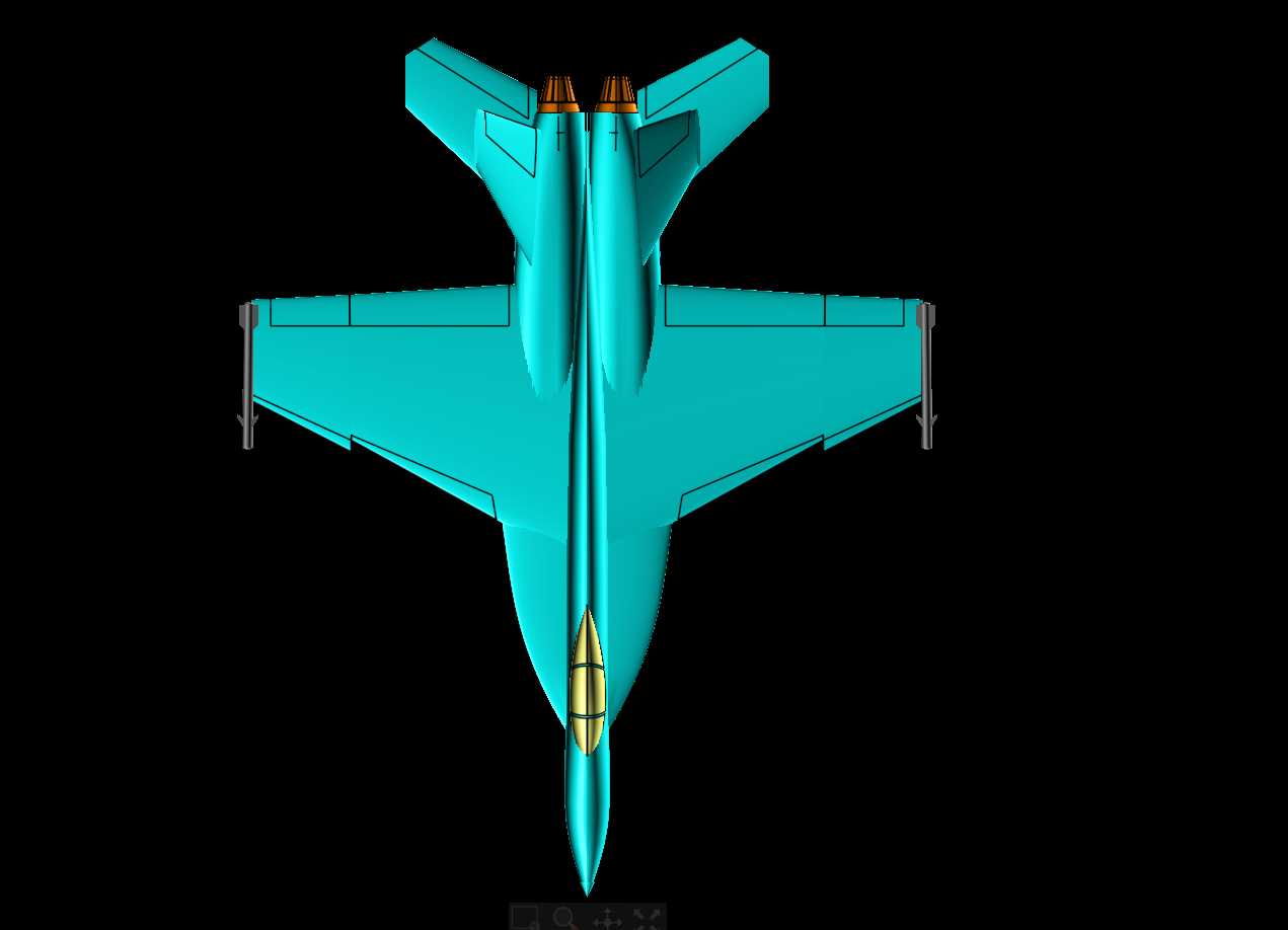 美国海军 F-18E 战斗机_攻击机