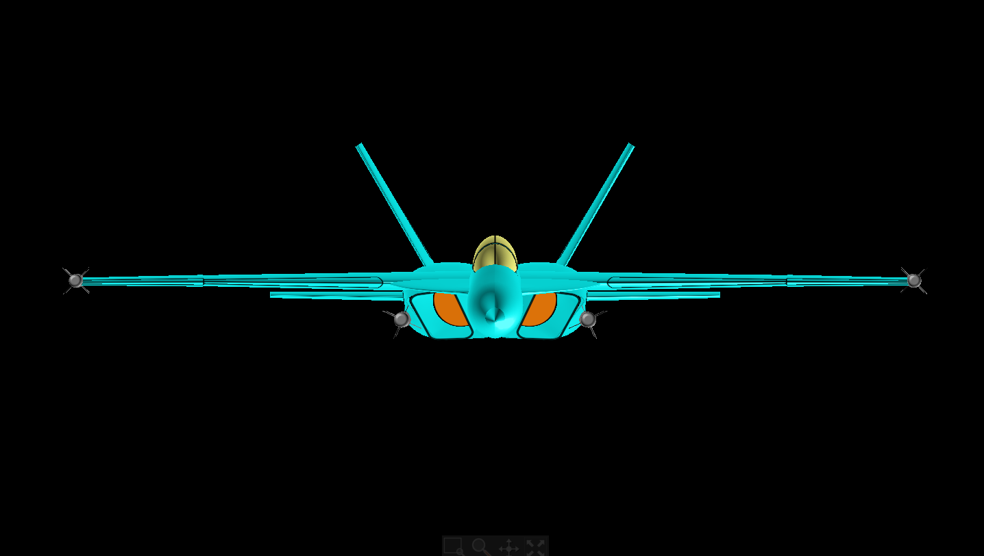 美国海军 F-18E 战斗机_攻击机