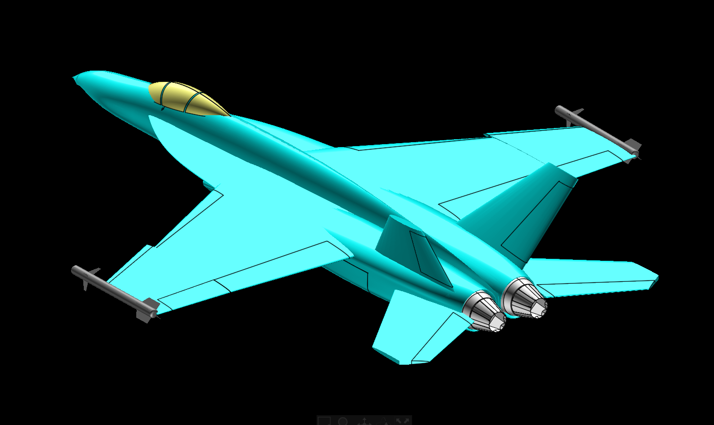 美国海军 F-18E 战斗机_攻击机