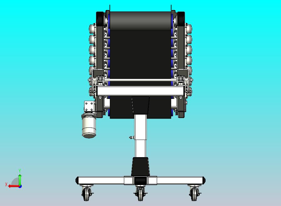 倾斜带式输送机