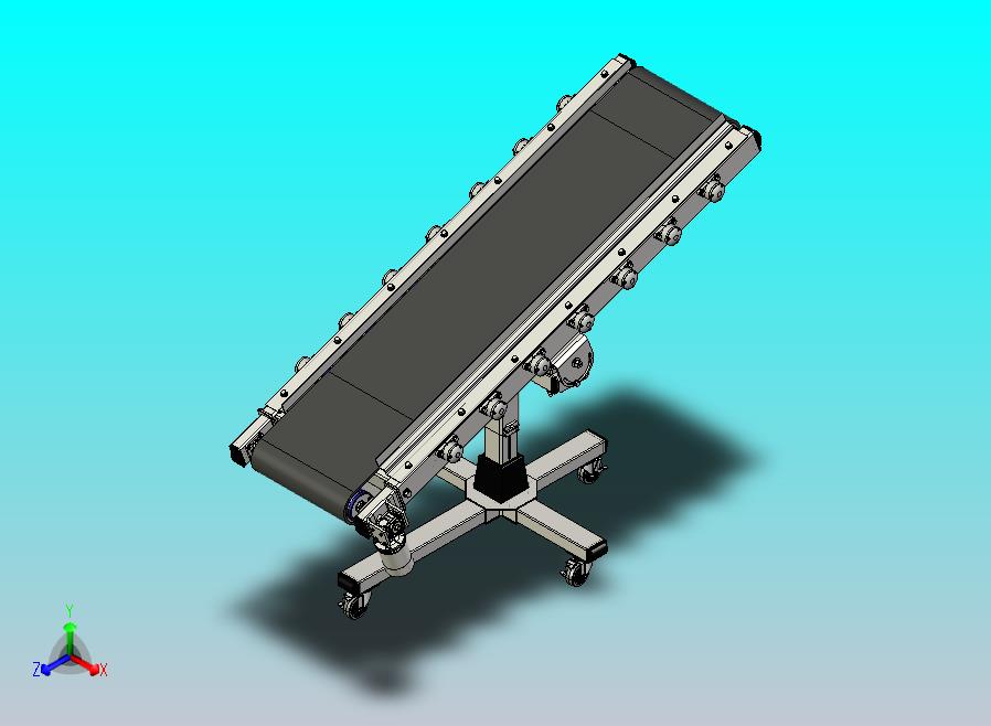 倾斜带式输送机