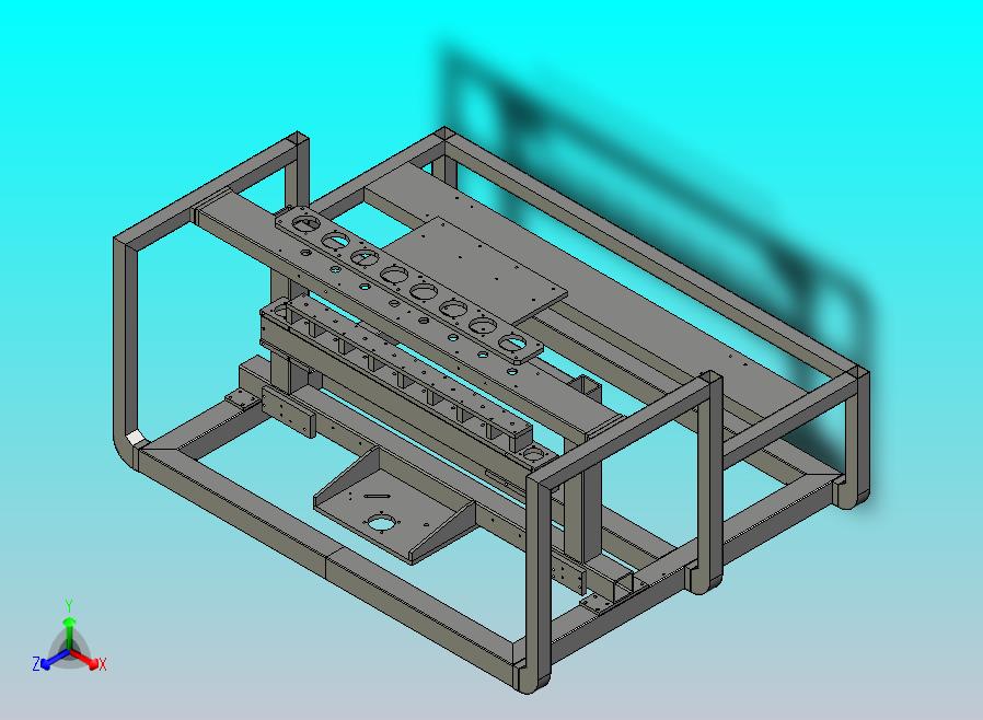 灌装机机架总成