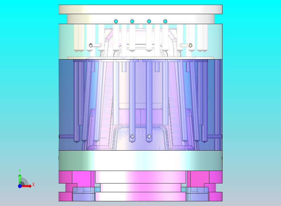 透气凳子模具设计