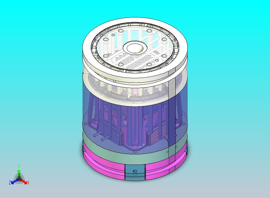 透气凳子模具设计