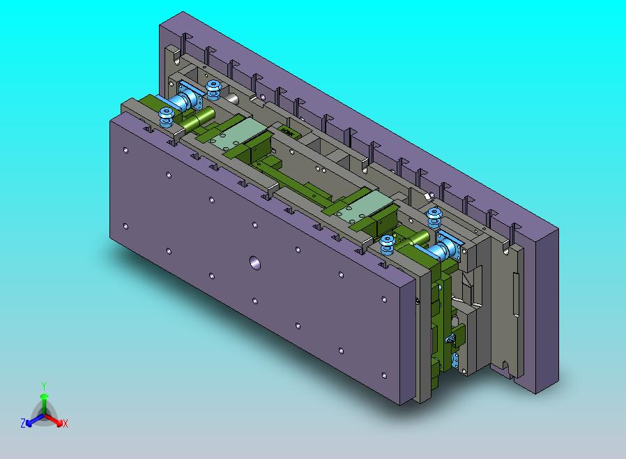 门页配件模具设计