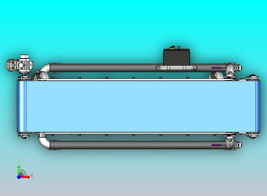 改变角度传送带