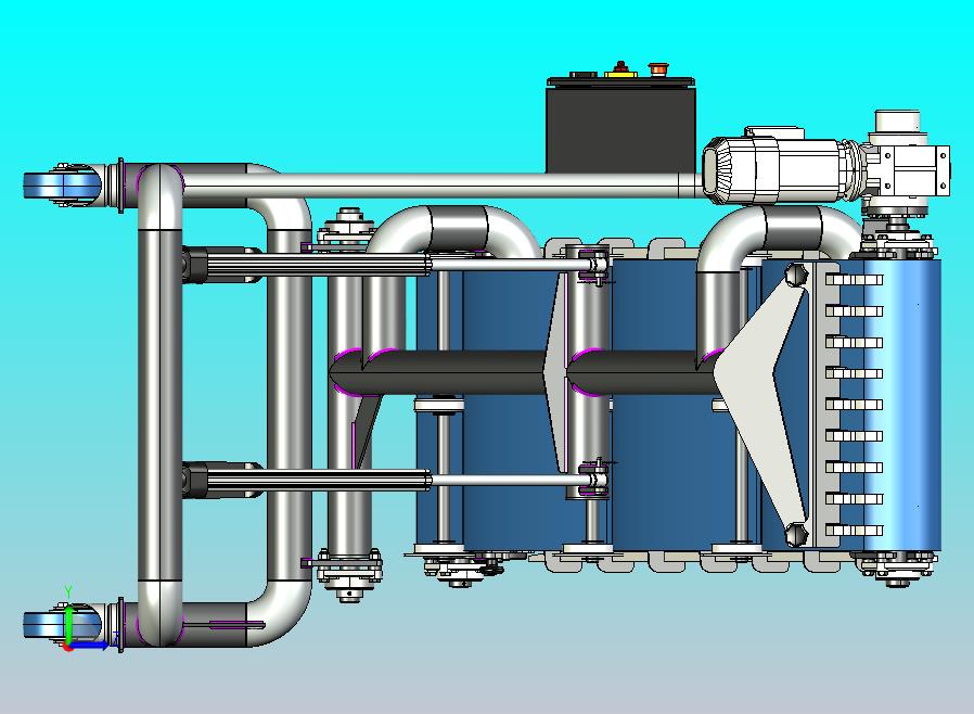 改变角度传送带