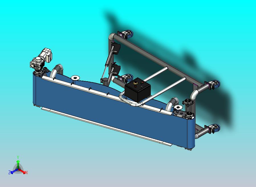改变角度传送带