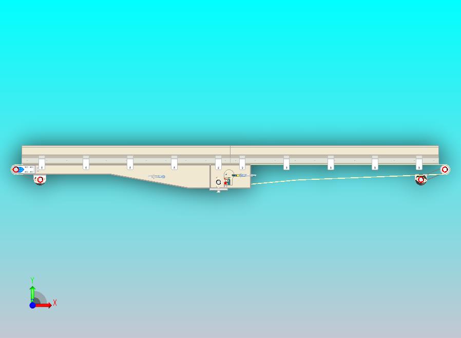 电机驱动可调节带式输送机